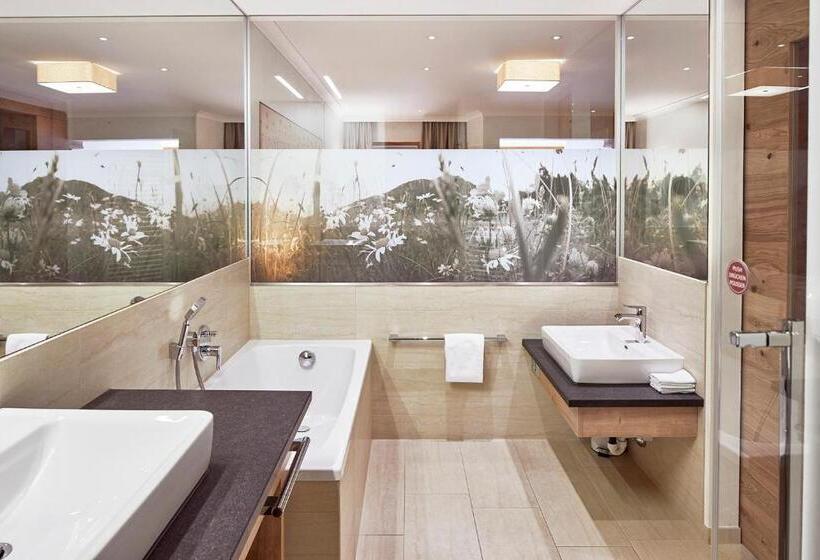 酒店 Familienresort Buchau