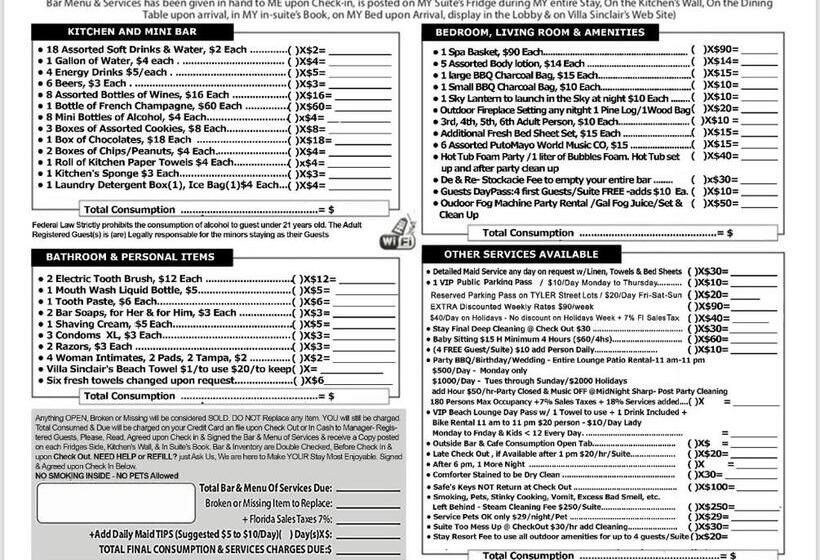 هتل Villa Sinclair Beach Suites And Spa