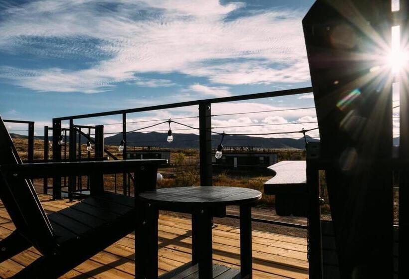 فندق صغير New Starry Night Shipping Container Home