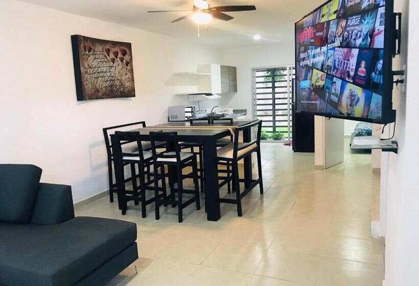 צימר Casa Linda Habitacion Puerto Morelos Cancun Playa Del Carmen