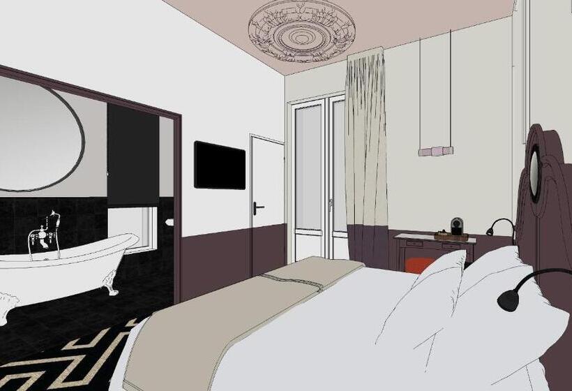 酒店 Labe Hôtel Tours Centre Gare