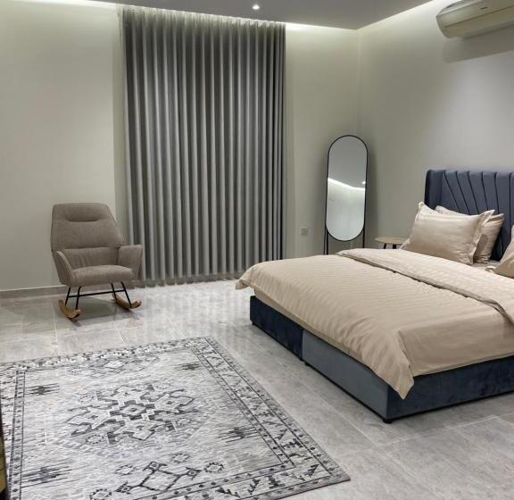 酒店 شقة ثلاث غرف وصالة دور ارضي مدخل خاص وباركنج سيارة