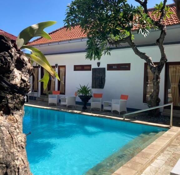 בית מלון כפרי Villa Agung Beach Inn