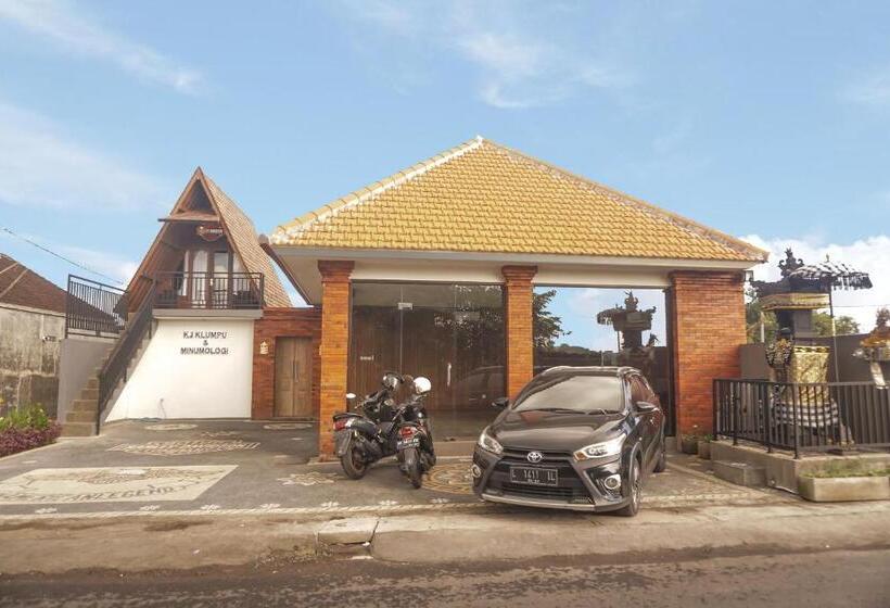 فندق صغير Kj Klumpu Wooden Style Guest House At Canggu