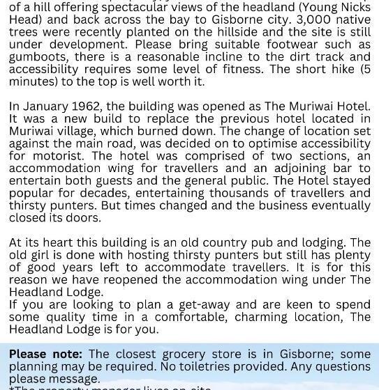 مُتل The Headland Lodge