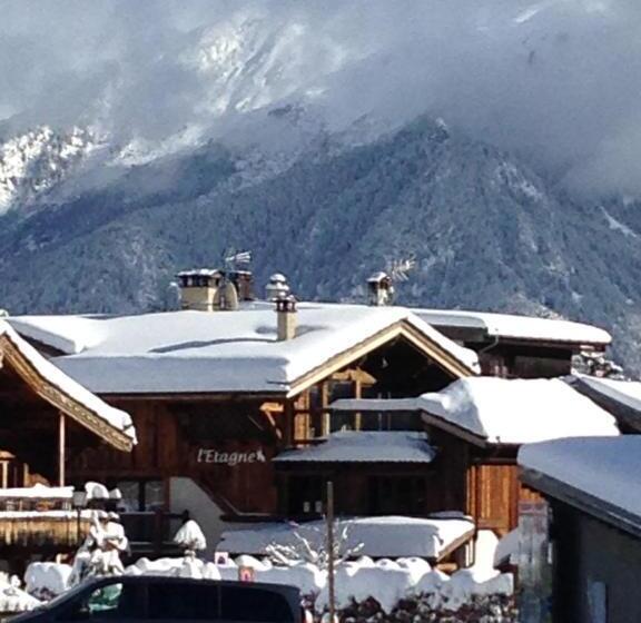 مبيت وإفطار Chalet L Etagne