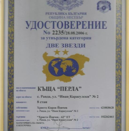 فندق къщаперла