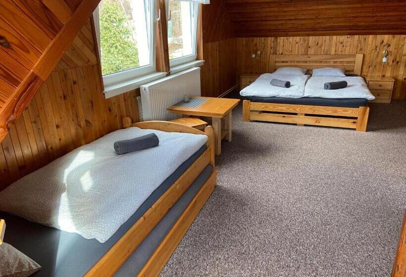 פנסיון Je Sen, Ubytování Na Horách S Bazénem A Infrasaunou