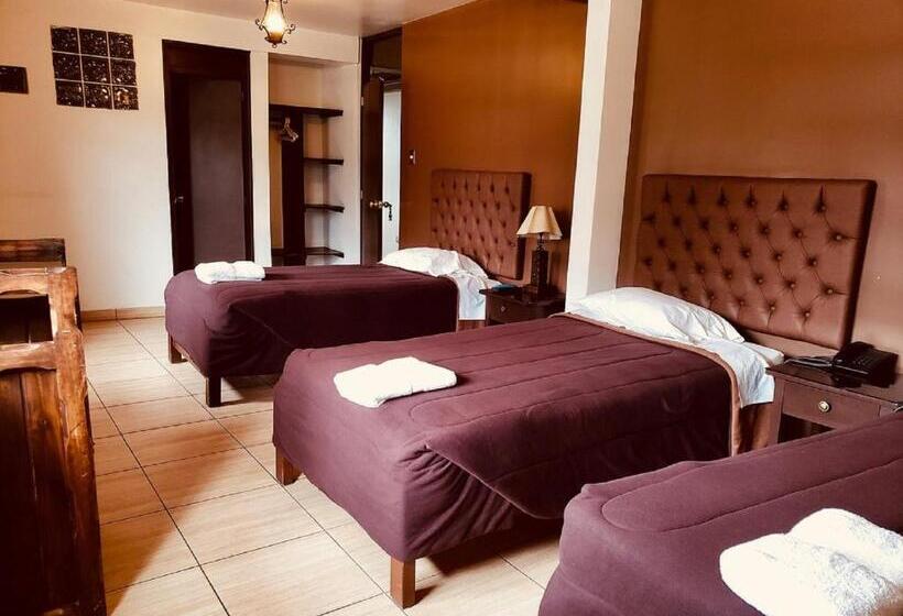 تختخواب و صبحانه De Turistas Huaraz Habitación Triple