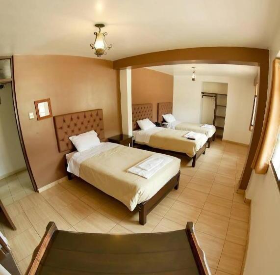 تختخواب و صبحانه De Turistas Huaraz Habitación Triple