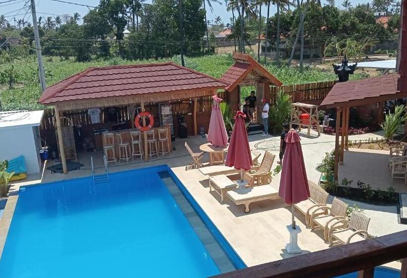 리조트 Melasti Mountain Villa, Amed Bali   Agung Room 1