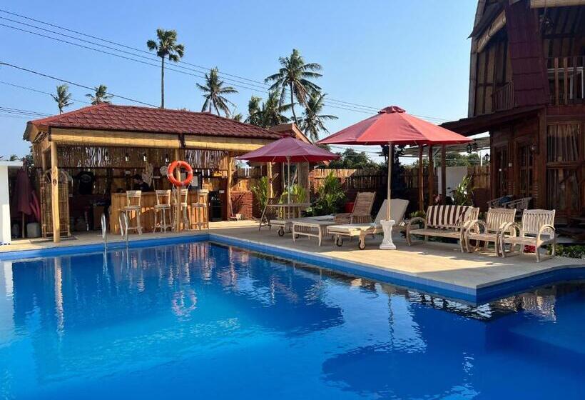 리조트 Melasti Mountain Villa, Amed Bali   Agung Room 1