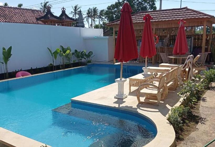 리조트 Melasti Mountain Villa, Amed Bali   Agung Room 3