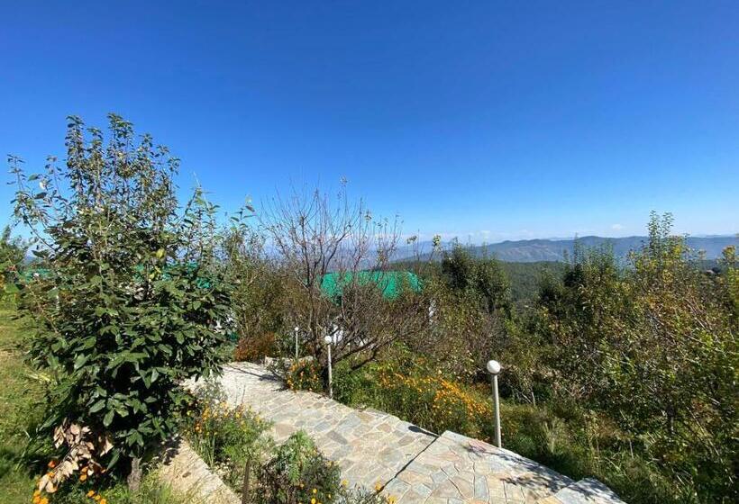 Shree Parijat Resort At Mukteshwar Hill Station With Himalayan View