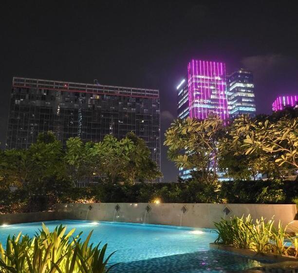 酒店 Uptown Parksuites Tower 1 At Bgc Staycations Up Above 12