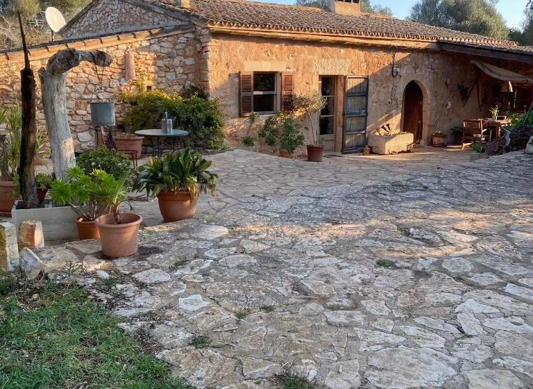ベッドアンドブレックファースト Studio Doppelzimmer 2 Pers Mit Terrasse Und Pool Auf Finca Mallorca