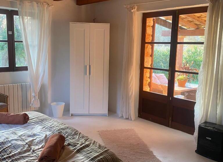 ベッドアンドブレックファースト Studio Doppelzimmer 2 Pers Mit Terrasse Und Pool Auf Finca Mallorca