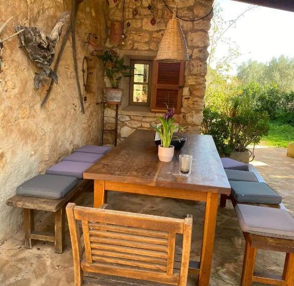 ベッドアンドブレックファースト Studio Doppelzimmer 2 Pers Mit Terrasse Und Pool Auf Finca Mallorca