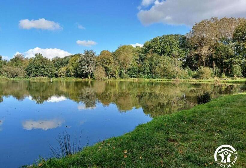 膳宿费 Cabane Perchée Avec Terrasses, Salle De Bain, Kitchenette, Petit Déjeuner Inclus Et Accès Piscine