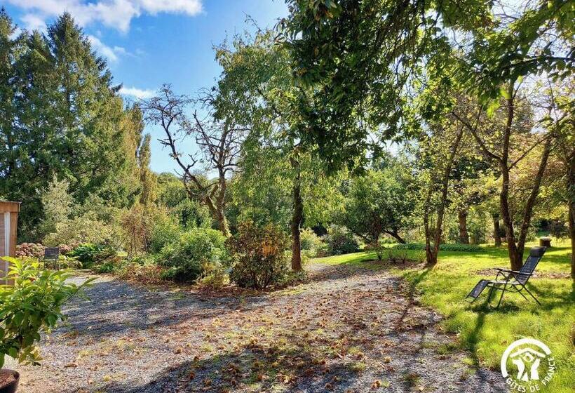 膳宿费 Cabane Perchée Avec Terrasses, Salle De Bain, Kitchenette, Petit Déjeuner Inclus Et Accès Piscine