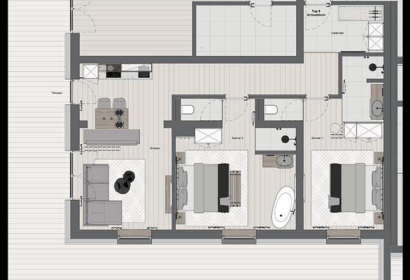 호텔 Jaggling Appartements