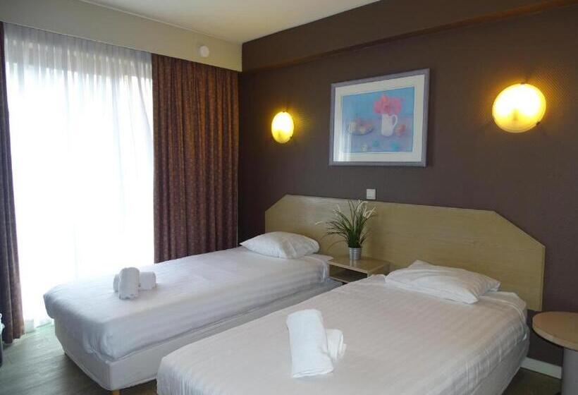 פנסיון Room In Apartment   Value Stay Brussels South   Comfort Studio   Twin