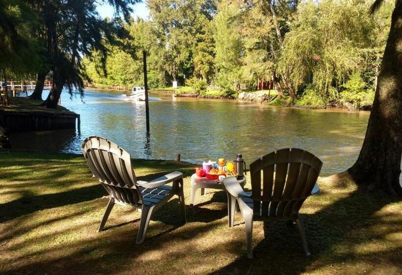 مبيت وإفطار Cabañas Le Parc En Delta De Tigre