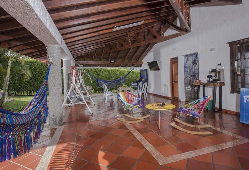 민박 Chalet La Alemania