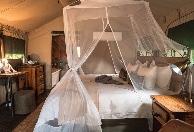 ホテル Umkumbe Bush Lodge Luxury Tented Camp