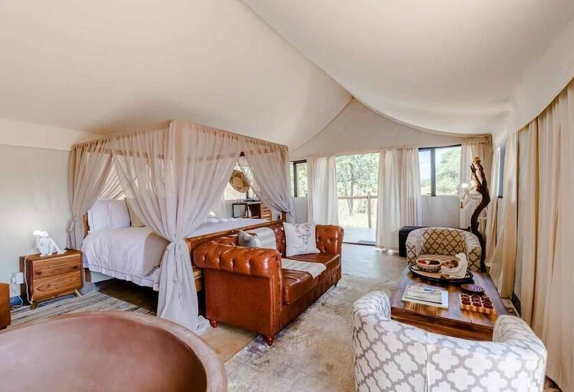 ホテル Umkumbe Bush Lodge Luxury Tented Camp