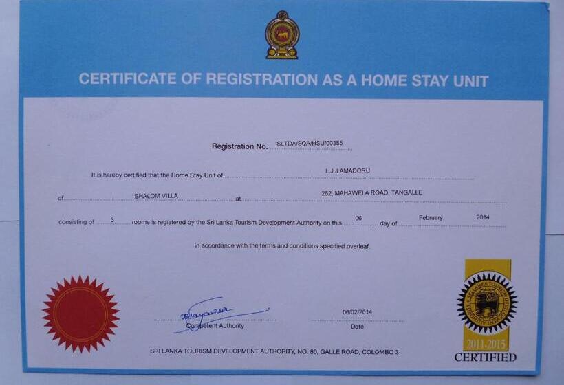 פנסיון Shalome Villa