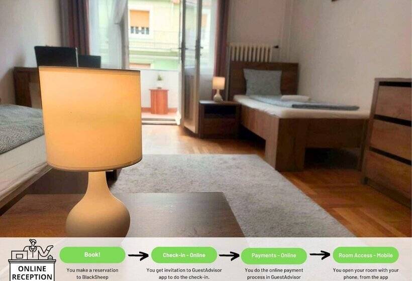Общежитие Blacksheep Budapest Smart Rooms