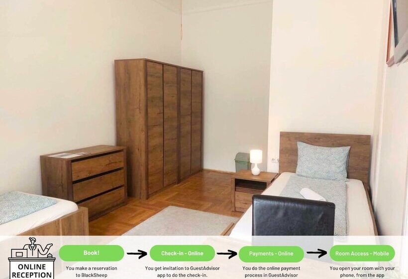Общежитие Blacksheep Budapest Smart Rooms