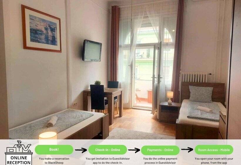 Общежитие Blacksheep Budapest Smart Rooms