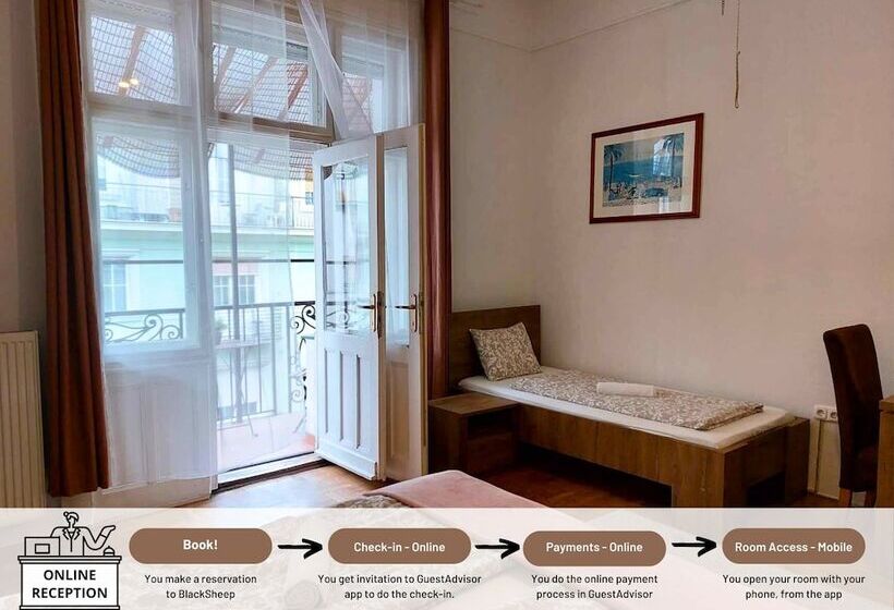 Общежитие Blacksheep Budapest Smart Rooms