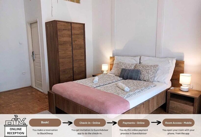 Общежитие Blacksheep Budapest Smart Rooms