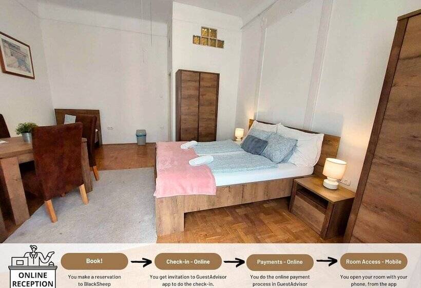 Общежитие Blacksheep Budapest Smart Rooms