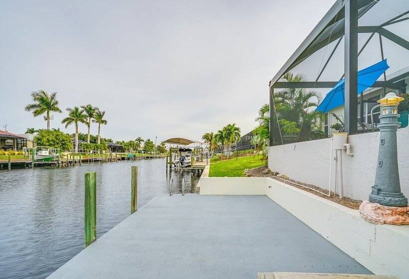 Canal Front Home In Sw Cape Coral W/ Private Pool
