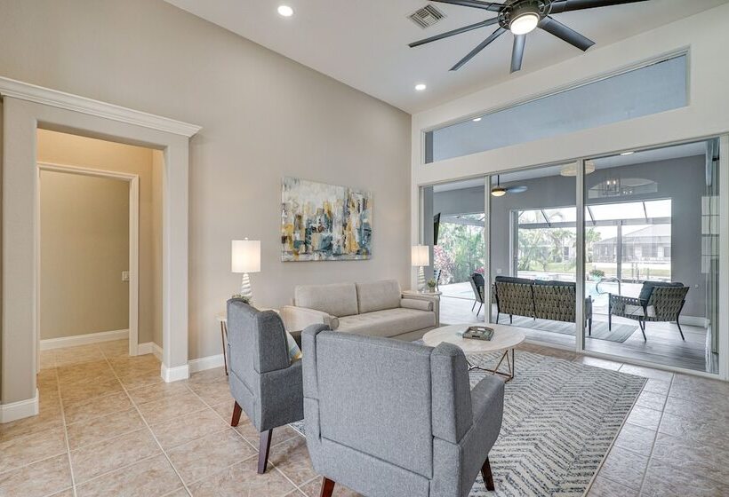 Canal Front Home In Sw Cape Coral W/ Private Pool