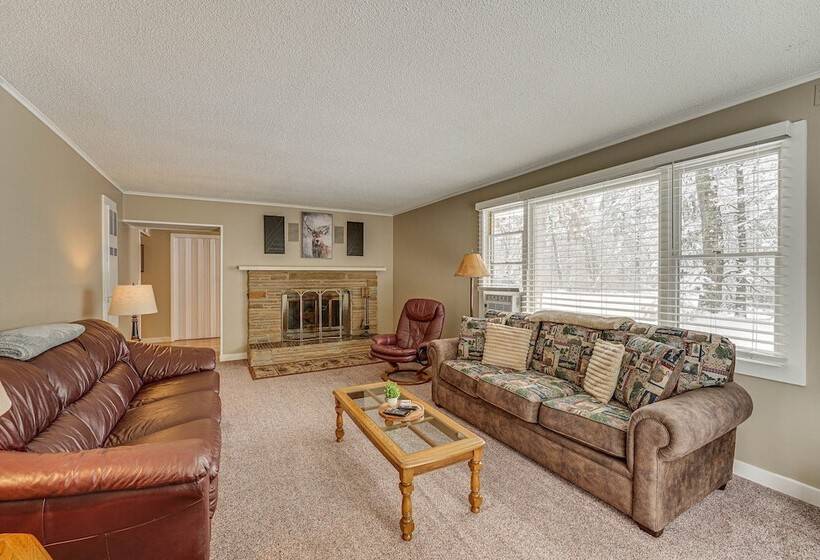 Baldwin Cabin W/ Fire Pit ~ 4 Mi To Big Star Lake!