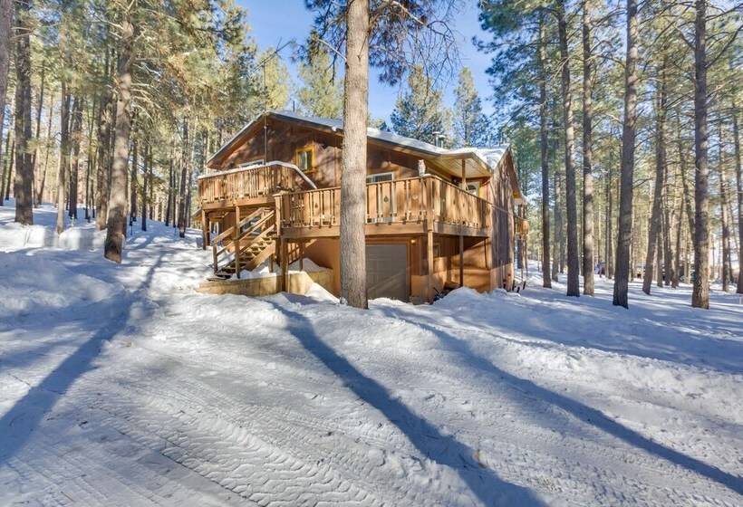 Cozy Angel Fire Cabin W/ Wood Burning Stove!