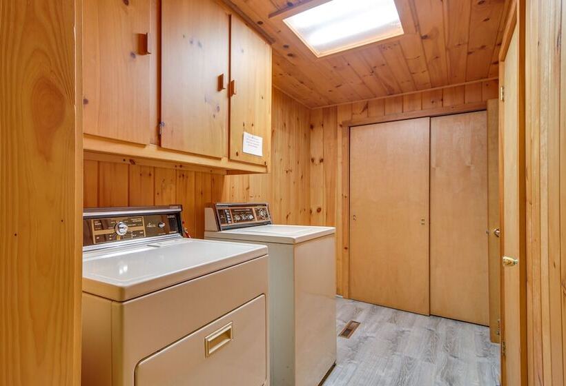 Cozy Thompson Lake Cabin W/ Boat Dock & Launch