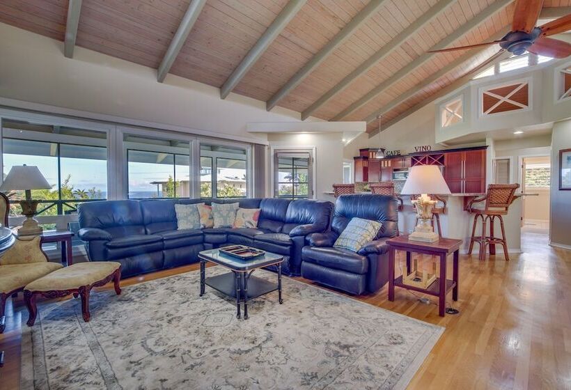 Honomu Home W/ Screened Lanai + Ocean Views!