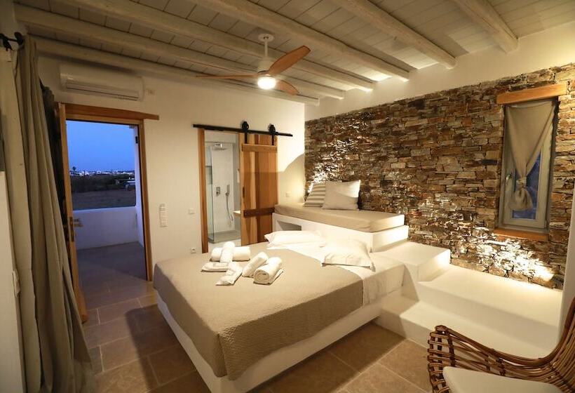 בית מלון כפרי Anapnoe Resort By Paroskite