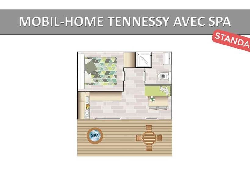 فندق Camping Rives Du Lac De Sainte Croix