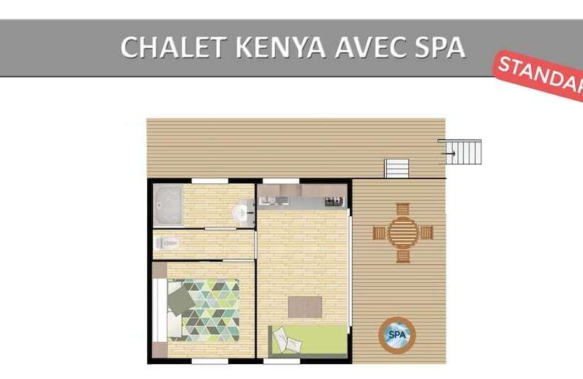 فندق Camping Rives Du Lac De Sainte Croix