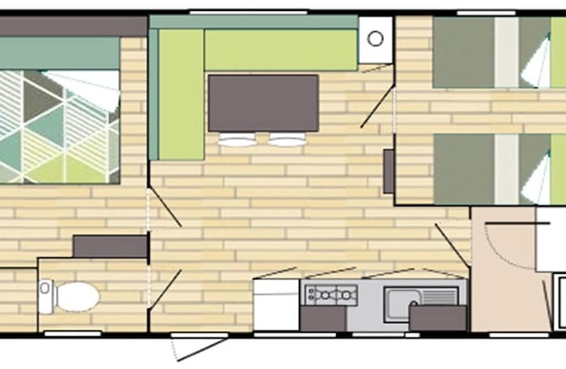 فندق Camping Rives Du Lac De Sainte Croix