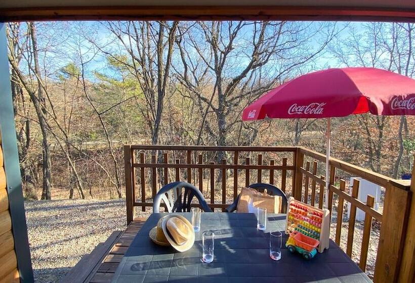 فندق Camping Rives Du Lac De Sainte Croix