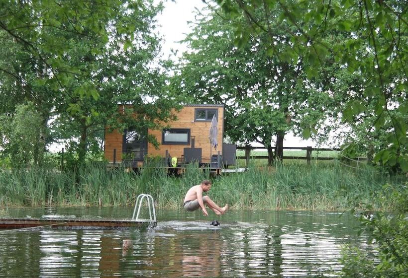 בית מלון כפרי Denkmalgeschütztes Rittergut Hexenburg