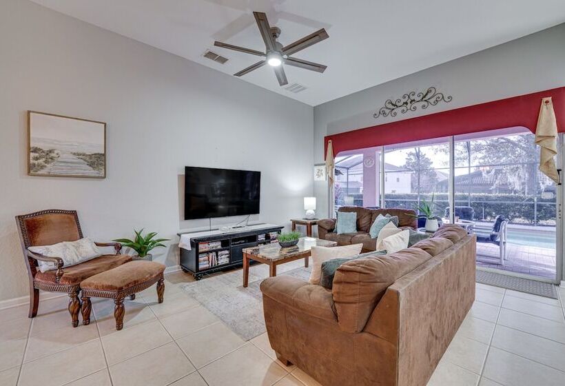 3 Mi To Disney: Kissimmee Home W/ Game Room